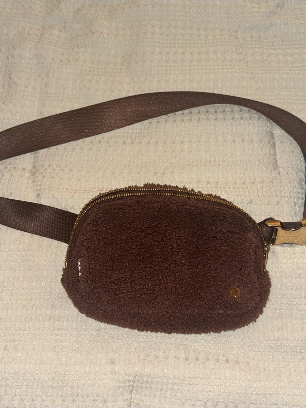 Lululemon Brown Sherpa Belt Bag